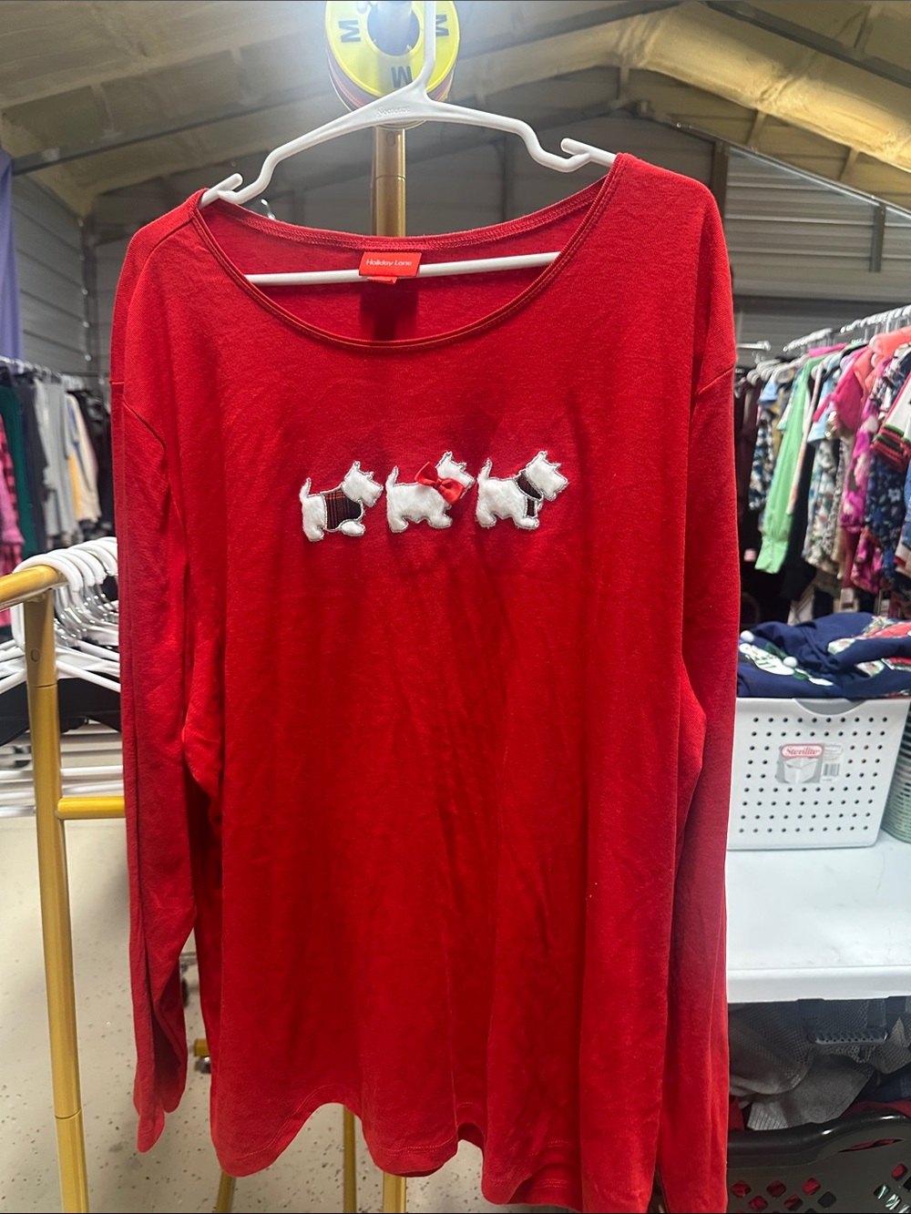 NWT HOLIDAY LANE WOMEN’S LONG SLEEVE T-SHIRT